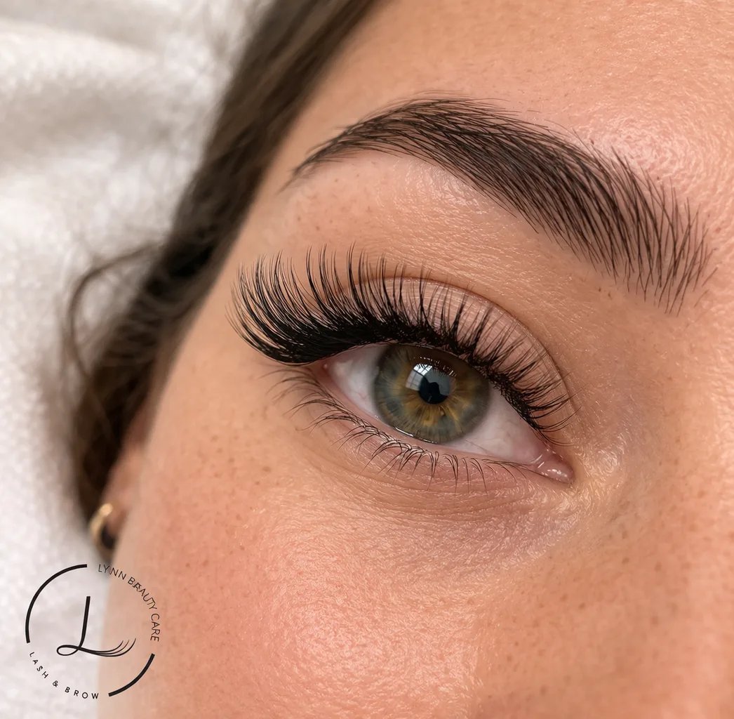 Glamour Classic lash extensions result — Lynn Beauty Care, Newstead