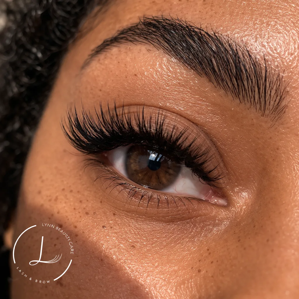 Combination Signature lash extensions result — Lynn Beauty Care, Newstead