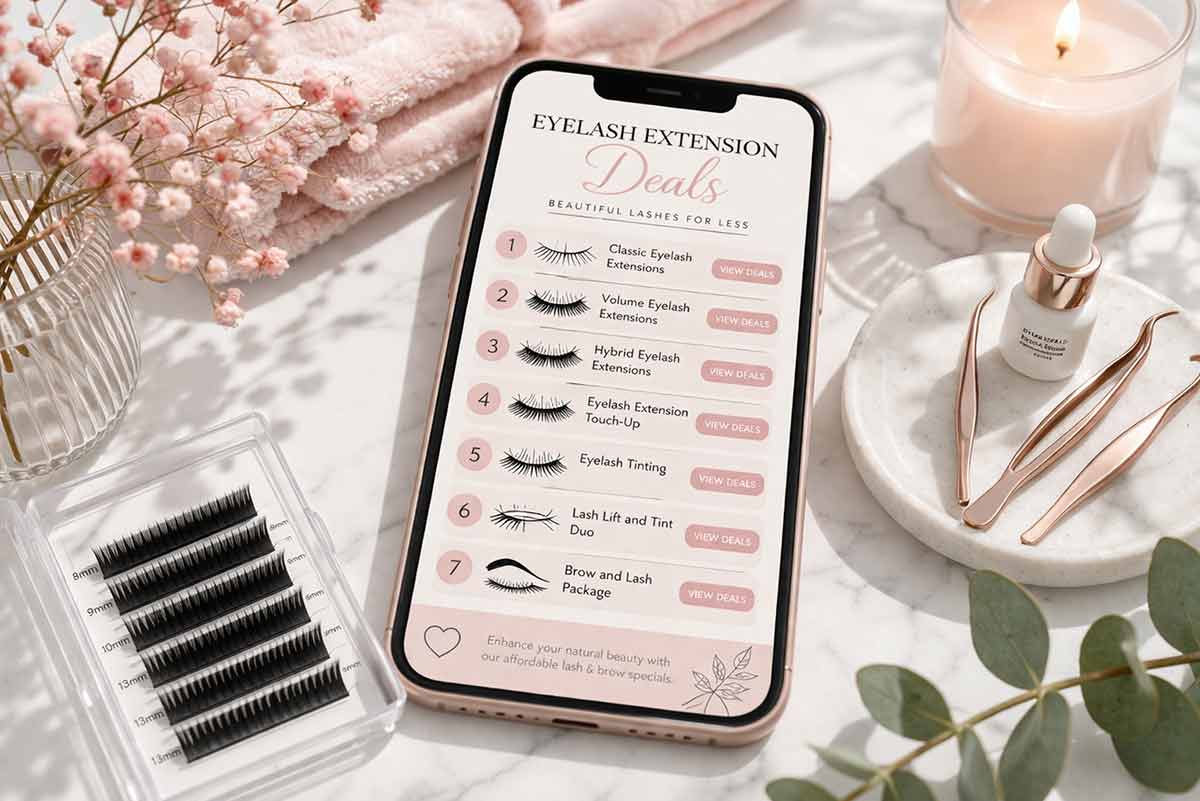 The Best Eyelash Extension Deals in Newstead