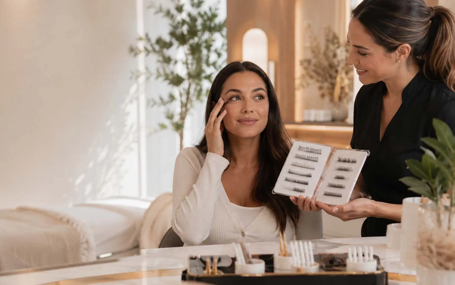Compare Lash Lift vs Lash Extensions. Differences in cost, maintenance, longevity and results to choose the treatment that’s right for you in Brisbane. - Lynn Beauty Care